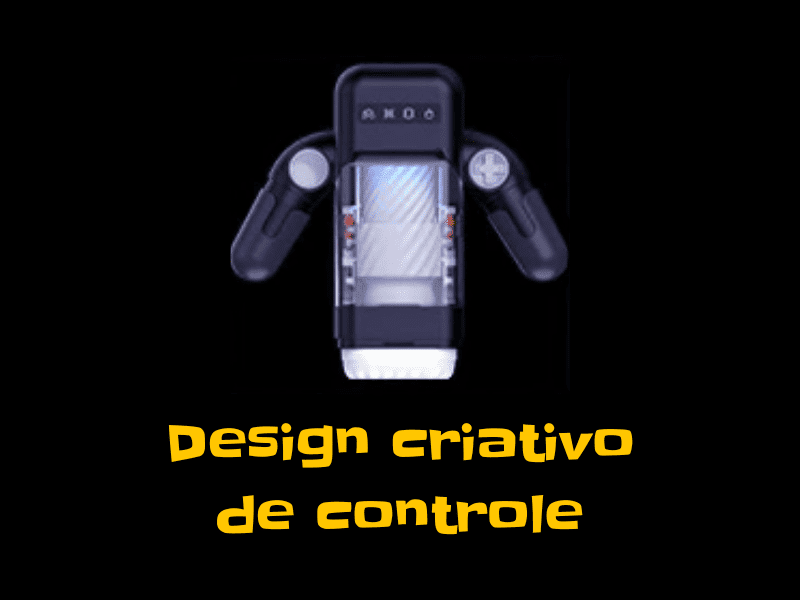 Design criativo de controle