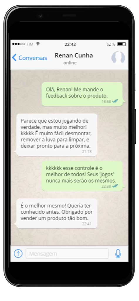 Depoimento WhatsApp 1